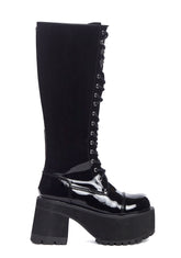 Patent Ranger-302 Knee High Boots