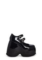 Telly Wedge Heels - Black