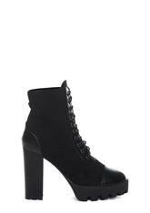 Sheer Brilliance Heeled Boots