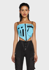 Tactical Bandana Top - Blue