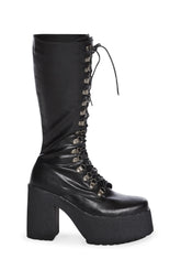 Siren Chunky Platform Calf Boots