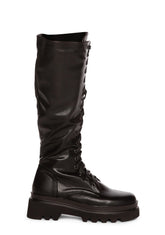 Night So Misunderstood Lace Up Boots