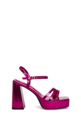 Baby It's You Platform Sandals- Pink