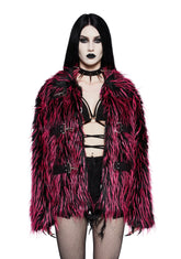 Run From Suburbia Faux Fur Jacket