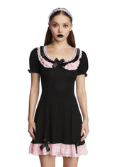 Wicked Not Your Girl Babydoll Dress