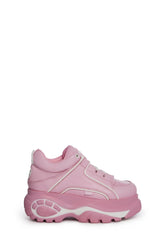 Classic Low Platform Sneakers - Pink