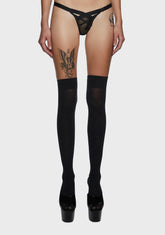 Chantal Elastic And Mesh Thong