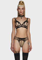 Tasha Illusion Mesh Thong