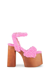 Superior Platform Heels - Fuchsia