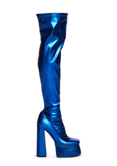 Whisker Thigh High Boots