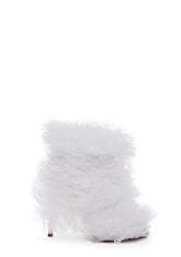 Tutu Stiletto Heels - White