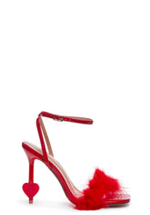 Spicy Lovefool Fluffy Heels
