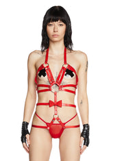 One Last Time Vegan Leather Harness