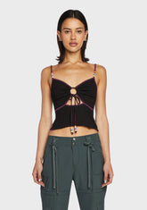 Big Words Cropped Tank