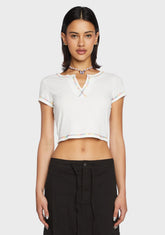 Total Gossip Crop Tee