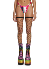 Love Spectrum Striped Thong