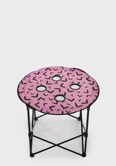 Bat Behavior Fold Out Table - Pink