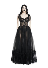 Dance With Death Sleeveless Maxi Dress