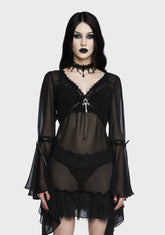 Mystic Maiden Mini Dress