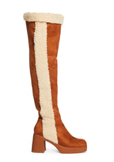 Sepia Lifestyle Snapshot Platform Boots