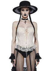 Haunting Presence Lace Bustier