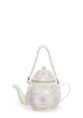 Tea Society Handbag - White