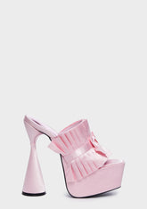 Her Majesty Satin Mules
