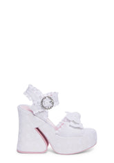 Dance Card Wedge Heels