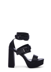 Striking Poses Platform Heels