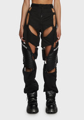 Moto Floating Pants - Black