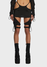 Raider Pocket Cage Mini Skirt