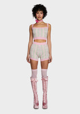 Tea And Secrets Shorts Set