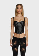 Bad Reputation Bustier Top