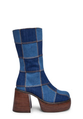 Skip The Queue Denim Boots