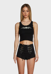 Hell Ride Cropped Tank