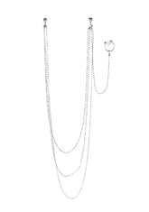 Rebel Resurfaced Nose Chain Earring
