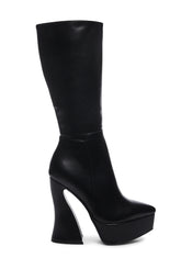 Wide Fit Sketchy Heeled Boots