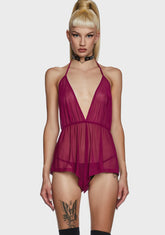 Drifting Memories Sheer Romper