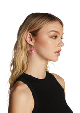 Disco Inferno Drop Earrings
