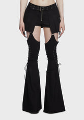 Truth Unknown Convertible Flare Pants