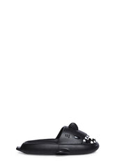 Sharp Tooth Slide Sandals