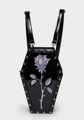 Rose Resurrection Coffin Backpack - Patent