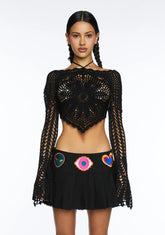 Feelin' Alright Top And Shrug Set