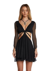 Sydney Mini Dress - Black