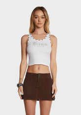 Namesake Tank Top - White