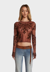 Nia Mesh Top