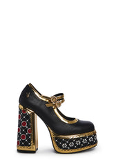 Royal Playboy World Bejeweled Heels