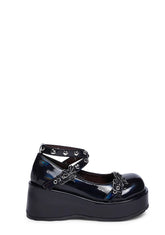 Cubby-25 Platform Mary Janes