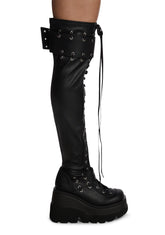 Shaker-325 Thigh High Boots