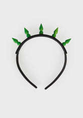 Green Spike Headband